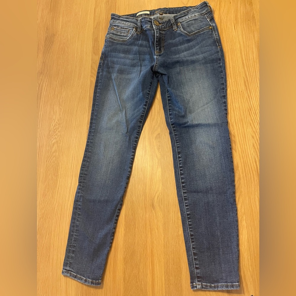 Kut from the Kloth. Toothpick skinny jeans.